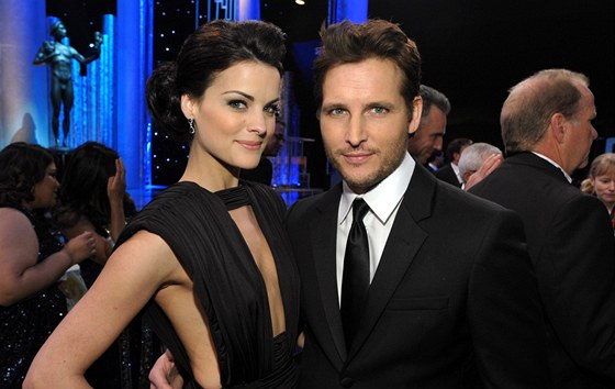 Peter Facinelli a Jaimie Alexanderová (27. ledna 2013)