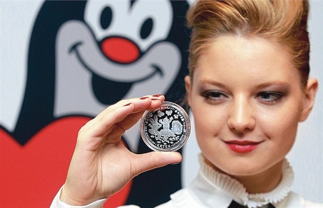 Karolina Milerová, vnu�ka Zde�ka Milera, autora Krte�ka