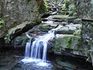 Satinské vodopády jsou jedním z mála známých míst, která se nacházejí pímo pod...