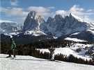 Alpe di Siusi je nejvtí pastvina v Alpách.