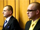 Vít Bárta a Jaroslav kárka u Obvodního soudu pro Prahu 5. (23. ledna 2013)