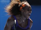 ZLOBÍM SE. Serena Williamsová vypadla na Australian Open ve tvrtfinále.