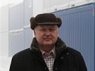 Předseda představenstva Česko - slezské výrobní Josef Žáček. Firma vyrábí