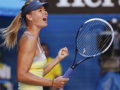 MINA. Rusk tenistka Maria arapovov prochz Australian Open zatm zcela