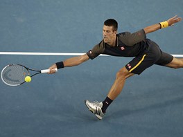 JAK JSEM DLOUH.... Novak Djokovi v semifinle Australian Open proti Davidu