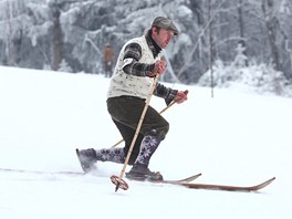 Vichni závodníci byli ustrojeni v dobovém obleení, co je nedílnou souástí...