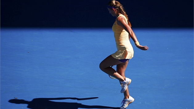 SAKRA! Blorusk tenistka Viktoria Azarenkov se roziluje v semifinle Australian Open.