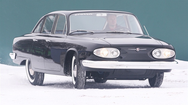 Znovuzrozený prototyp vozu Tatra 603 A. (24. ledna 2013)