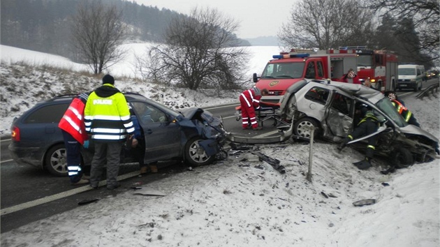 K vn nehod dolo mezi Milonicemi a Laany na Blanensku