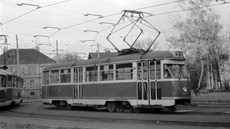 Poslední jízda tramvaje T1 v pravidelném provozu.