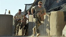 Britský princ Harry bhem své druhé mise v Afghánistánu 