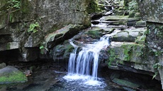 Satinské vodopády jsou jedním z mála známých míst, která se nacházejí pímo pod...