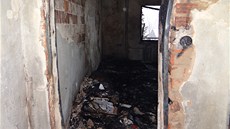 Niivá síla plamen v jednom z byt DPS Jiínská v Píboe na Novojiínsku byla