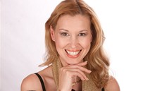 Michaela Karsten se v�nuje pam�ovému tréninku.
