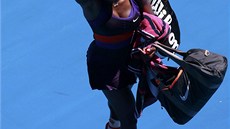NASHLEDANOU. Serena Williamsová vypadla ve �tvrtfinále Australian Open po