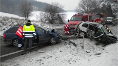 K vá�né nehod� do�lo mezi Milonicemi a La�any na Blanensku