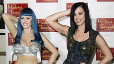 Katy Perry se svou voskovou figurínou