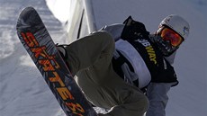 Snowboardista Martin Mikyska na mistrovství sv�ta v kanadském Stonehamu. �eský