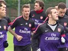 Beckham trénuje s Arsenalem