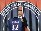 MJ NOVÝ DRES. David Beckham bude v Paris St. Germain nastupovat s íslem 32.   