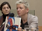 Helena Musilová pedstavuje katalog ke Kupkov výstav Cesta k Amorf.
