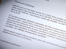 Nešťastná pojistka skončila až u vymahačů. Nakonec pojišťovna couvla -  iDNES.cz