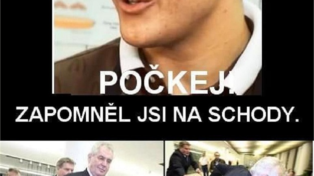 Pokej! Zapomnl jsi na schody!