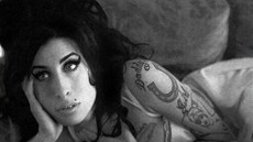 Takhle nakreslil Kelvin Okafor zp�va�ku Amy Winehouse.