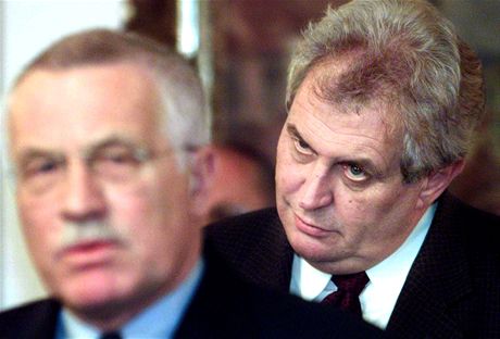 Václav Klaus a Milo Zeman se sejdou na Praském hrad.