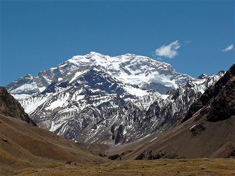 Nejvy hora Ameriky Aconcagua.