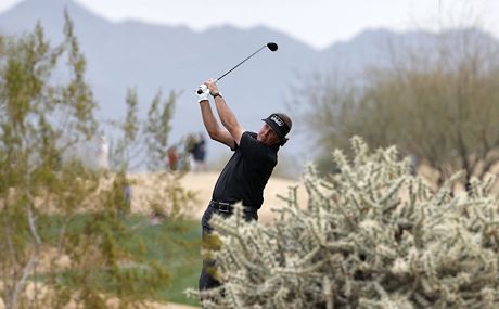 Phil Mickelson na turnaji ve Scottsdale