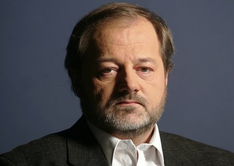 Hudební redaktor MF DNES Vladimír Vlasák v roce 2006