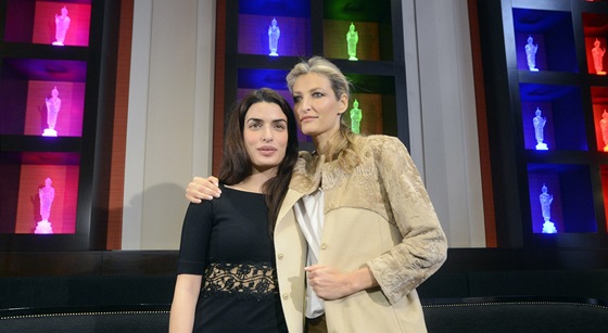 Hosté Plesu v Opeře 2013: herečka Tonia Sotiropoulou a patronka Nadace Terezy...
