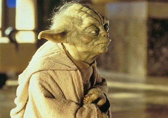Vyznavai jediismu chtjí poádat o církevní registraci od ministerstva kultury. Na snímku mistr Yoda, nejstarí len Rady Jedi z filmové ságy Hvzdné války.