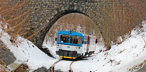 Na trati Lichkov - Hanušovice projel zvláštní vlak jako předzvěst obnovení