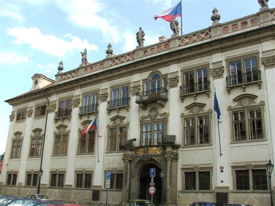 Nostický palác v Praze, kde sídlí Ministerstvo kultury ČR
