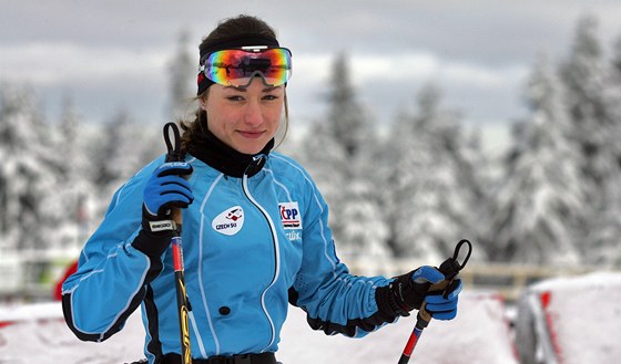 Běžkyně na lyžích Petra Nováková 