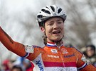 Nizozemská cyklokrosaka Marianne Vosová vyhrála mistrovství svta v americkém...