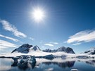Slunený den na Antarktid