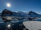 Slunený den na Antarktid
