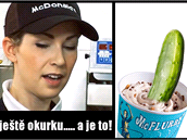 Na tu okurku už si dává pozor. Na tu okurku už si dává pozor.