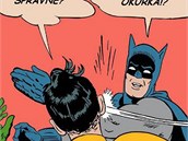 Batman nedostal okurku. Batman nedostal okurku.