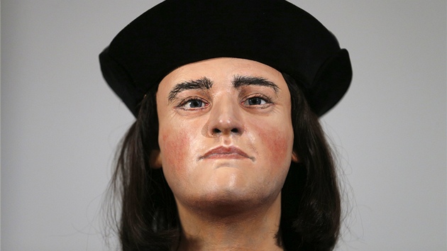 Zrekonstruovaný obli�ej britského krále Richarda III. (1452 - 1485)