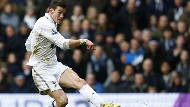 DRUHÝ GÓL. Gareth Bale rozhoduje o vítzství Tottenhamu nad Newcastlem.