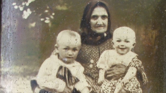 Babička Josefa Řepíka, kterou při vypálení Malína zabili nacisté.