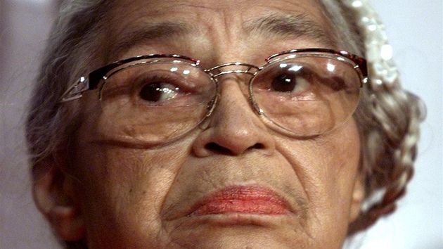 Rosa Parksov na snmku z roku 1999