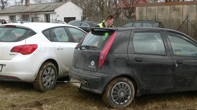 Auta v bahn a Kamil och