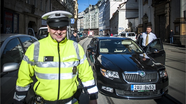 Policejní manévry se dotkly i senátora Tomia Okamury.