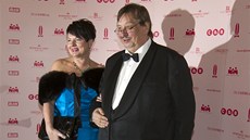 Na ples p�i�el i bývalý starosta Prahy 5 Milan Jan�ík.