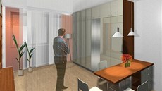 Vizualizace: interiér obytné �ásti